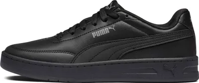 Produktbild von Puma Court Classic Clean Sneaker in Übergrößen Schwarz 402223-10 große Damenschuhe