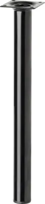 Produktbild von Tarrox Tischbein rund Ø 30 x 400 mm, schwarz