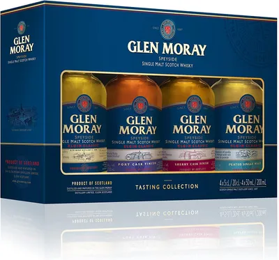 Image de Glen Moray Elgin Classic - Tasting Collection - 4x 50ml - Speyside Single Malt Scotch Whisky