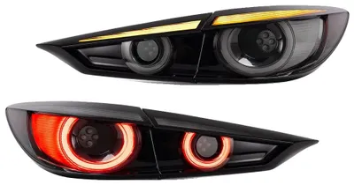 Obrázek produktu pro Montáž zadního světla, dynamické LED osvětlení, snadná instalace, kouřové