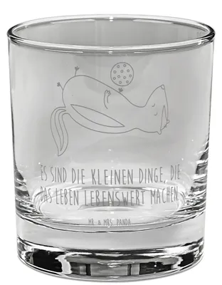 Produktbild von Mr. & Mrs. Panda Glas Stinktier Ball - Transparent - Geschenk, Wildtier, Skunk, Longdrinkglas, Weisheit, Raubtier, Tumbler, Stinker, für Gin, Trinkglas