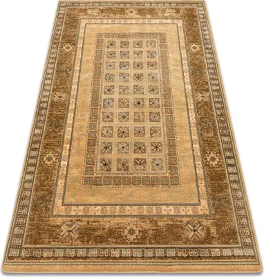 Zdjęcie produktu dla Dywan wełniany OMEGA ANTIK miód brązowy 300x400 cm