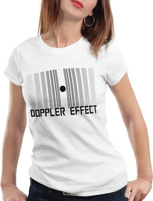 Produktbild von style3 Doppler Effect Damen T-Shirt, Farbe:Weiß, Größe:2XL