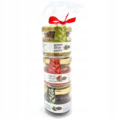 Produktbild von Physis of Crete Olivenpaste Geschenkset 3 x 40 g – verschiedene Sorten