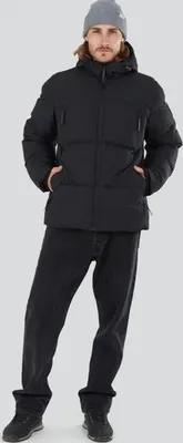 Produktbild von Schwarze Herrenjacke Fundango Ewan-XXL