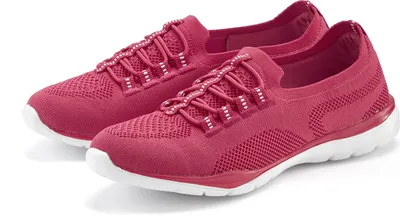 Produktbild von LASCANA Sneaker Slipper, Halbschuh, Slip-On-Sneaker, pink Größe 41