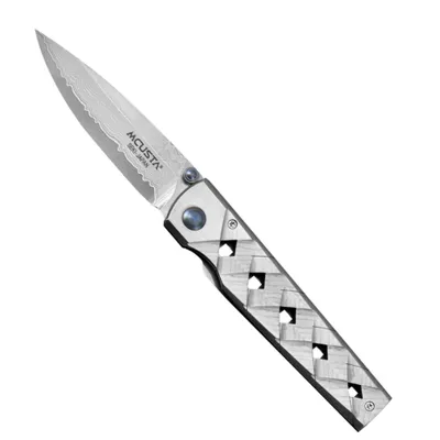 Produktbild von Mcusta Zanmai Mcusta Shinra Katana Vg-10 Damascus 7 cm MC037D