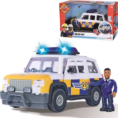 Obrázek produktu pro SIMBA Požárník Sam Jeep Policejní figurka Malcolma