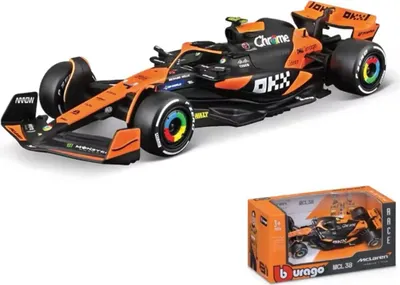 Zdjęcie produktu dla Bburago Model 1:43 MCLAREN F1 MCL38 Miami GP Lando Norris 18-38214