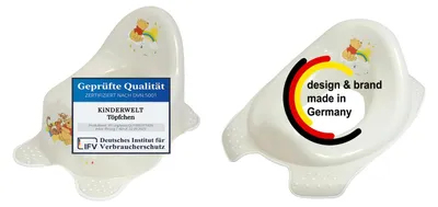 Produktbild von Perl Premium Disney Winnie Puuh perl weiß Kinder-Toilettensitz + Töpfchen