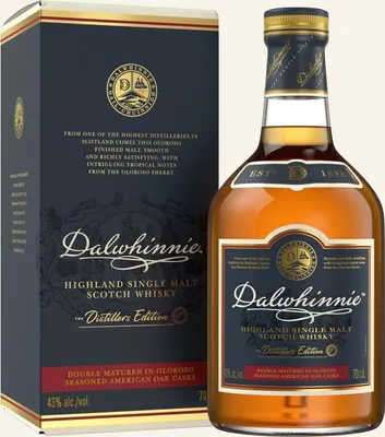 Produktbild von Dalwhinnie Distillers Edition Single Malt Scotch Whisky, Flasche, Alkohol, 43 %, 700 ml, 778163