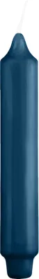 Produktbild von Stabkerzen mit Zapfenfuß Petrol Blau 250 x Ø 30 mm, 12 Stück