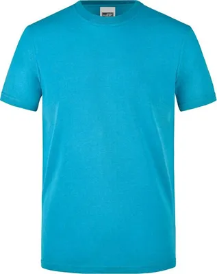 Produktbild von James & Nicholson Herren-T-Shirt, Gr. 2XL, türkis