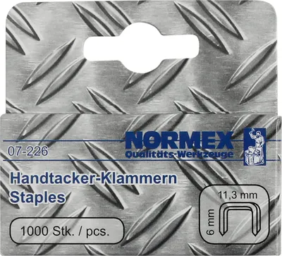 Produktbild von Klammern für Handtacker, 11,3x6mm