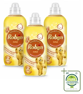 Produktbild von 3 x Robijn Wasverzachter Zwitsal Duft - 765 ml - Großpackung - 3 Stücke