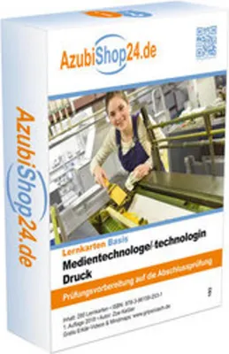 Image de AzubiShop24.de Basis-Lernkarten Medientechnologe /-technologin