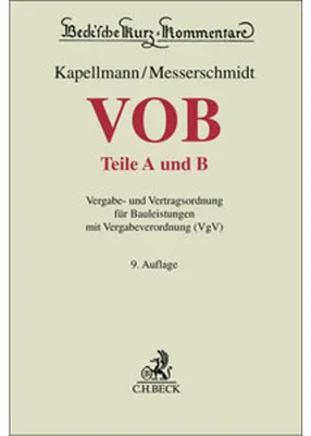 Image de VOB Teile A und B