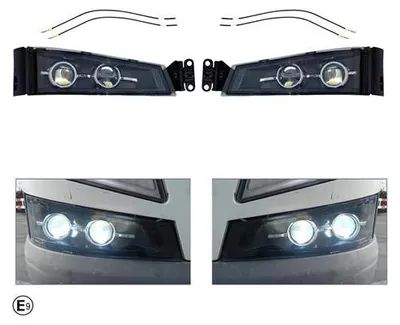 Obrázok produktu pre Sada LED hmlových svetiel s dvojitou šošovkou pre VOLVO FH4 / FM4 (2013–2019)