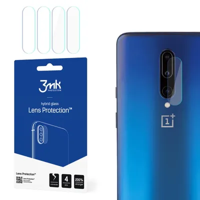 Produktbild von 3mk Hybridglas Lens Protection für OnePlus 7 Pro Kamera Objektiv Kameralinse 0,16mm 6H (4 Stück)