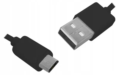Produktbild von LTC USB-A auf Micro USB Kabel 1m Schwarz Schnellladung Datenübertragung