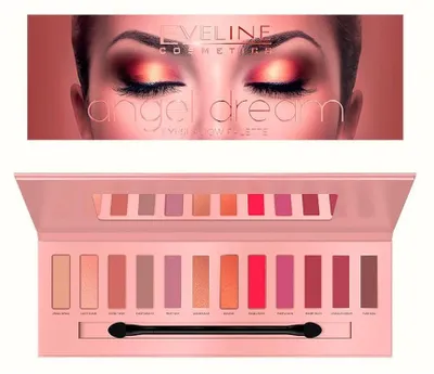 Zdjęcie produktu dla Eveline Cosmetics Angel Dream – cień do powiek, długotrwały efekt, błyszczące wykończenie