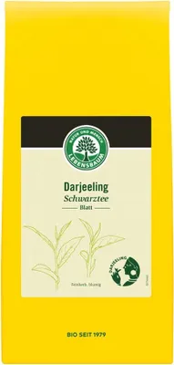 Produktbild von Lebensbaum Darjeeling Schwarztee, 1000 g