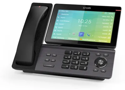 Productafbeelding van Snom D895M, draadloos VoIP-telefoon, zwart, model 4540 - VoIP-telefoon - Voice-over-IP