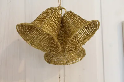 Immagine prodotto di Campane decorative oro set di 3