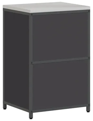 Image de Rangement de cuisine HATTEM Noir 60 x 50 x 92 cm Acier