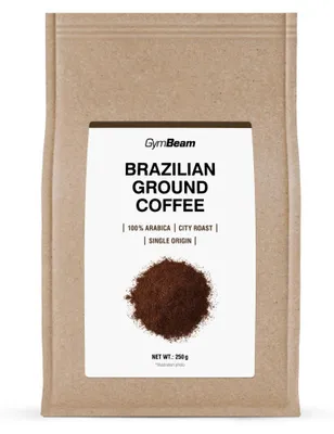 Obrázok produktu pre GymBeam – brazílska mletá káva, 250 g