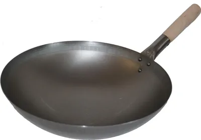 Produktbild von Wok Pfanne 31 cm Ø runder Boden (Gas) Wokpfanne Gastronomie, AAF Nommel®