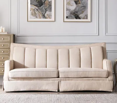 Produktbild von Stoff Sofa Dreisitzer Möbel Relax Sitz Design Couch Lounge Sofas Textil 3 Sitzer