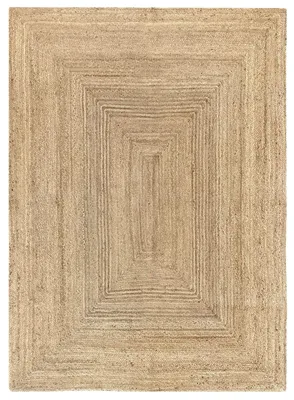 Productafbeelding van Jute tapijt, handgeweven van natuurlijk jute, 230x160 cm