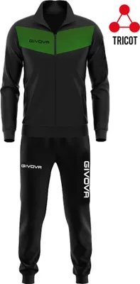 Produktbild von Sportset Givova Visa Triacetato Schwarz/Grün