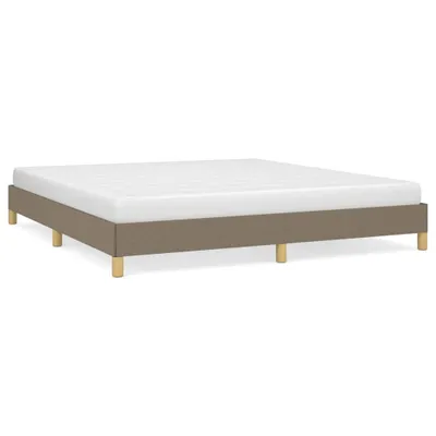 Immagine prodotto di vidaXL Struttura letto senza materasso Taupe 180x200 cm tessuto