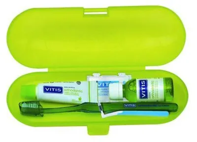 Produktbild von Vitis Orthodontisches Set für die tägliche Mundhygiene, Kombipackung, 1 Stück