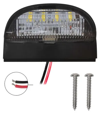 Produktbild von 4LED Kennzeichenbeleuchtung Kennzeichenleuchte 72x50mm Nummernschildbeleuchtung