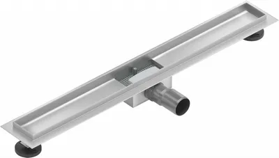 Produktbild von Mexen Flat Ablaufgehäuse für lineare Duschabläufe 80 cm, Chrom - 1015080