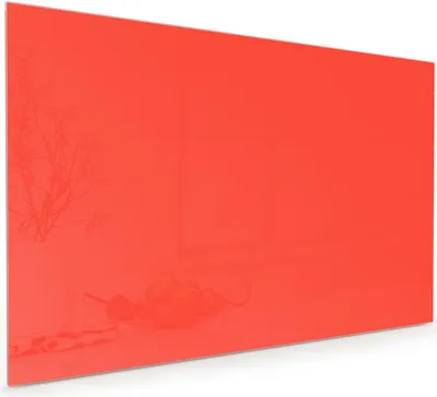 Produktbild von Küchenrückwand Spritzschutz Glas mit Motiv Roter Hintergrund II 40 x 40 cm