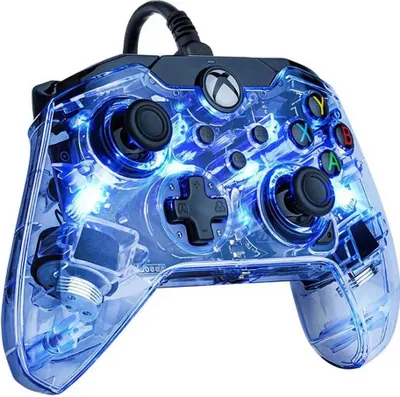 Image de Contrôleur filaire - Afterglow (transparent, pour Xbox Series X|S, Xbox One, PC) - PDP 049-005-EU - (PC Zubehoer / Joypad / Joystick)