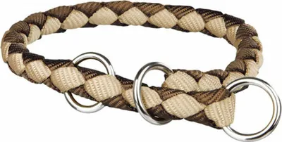 Produktbild von Hundehalsband Trixie Braun Beige S/M 30-36 cm