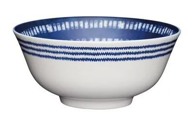 Zdjęcie produktu dla miska 15,5 x 7,5 cm ceramiczna granatowa/biała
