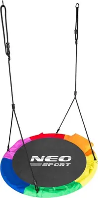 Immagine prodotto di Neo-Sport 1085, amaca a forma di nido, modello Swingo, 100 cm, colorata