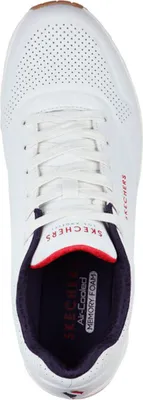 Produktbild von Skechers Herren Uno Stand On Air Sneaker, White Durabuck