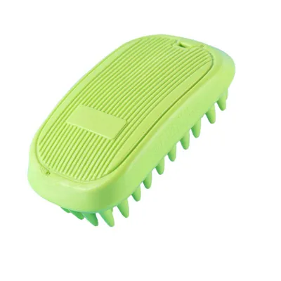 Produktbild von Heikoeco® Hundebürste – 3-in-1 Pflegebürste für Kurzhaar, Furminator-Ersatz, für Shampoo & Massage, Rutschfest, Schnelltrocknend, für alle Haustiere g