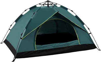 Produktbild von Lumaland Outdoor Pop Up Kuppelzelt 3 Personen Zelt Zweitzelt Camping Reisen Trekking Festival usw. 215 x 195 x 120 cm Tragetasche