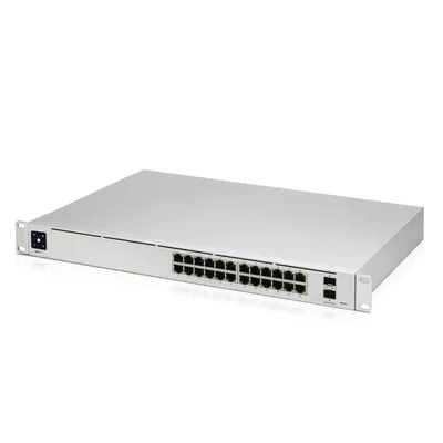 Obrázek produktu pro UbiQuiti UniFi Switch USW-Pro-24 - Switch - L3 - řízený - 24 x 10/100/1000 + 2 x 10 Gigabit SFP+ (Uplink)