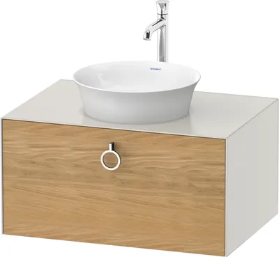 Produktbild von DURAVIT WT49800H539 WTU wandh. White Tulip,1 Ausz.,mit