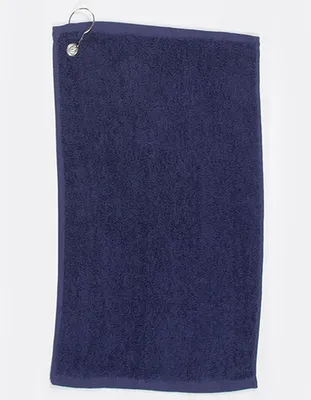 Produktbild von Towel City , Luxury Golf Towel , Navy , 30 x 50 cm
