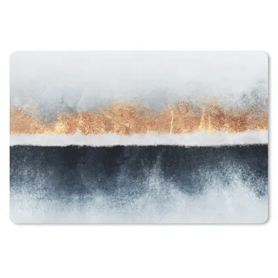 Produktbild von MuchoWow® Mauspad Mousepad Gold - Abstrakt - Design 27x18 cm - Mousepads - Maus Mat - Pad - Mausunterlage - Büroartikel - Desk Matten